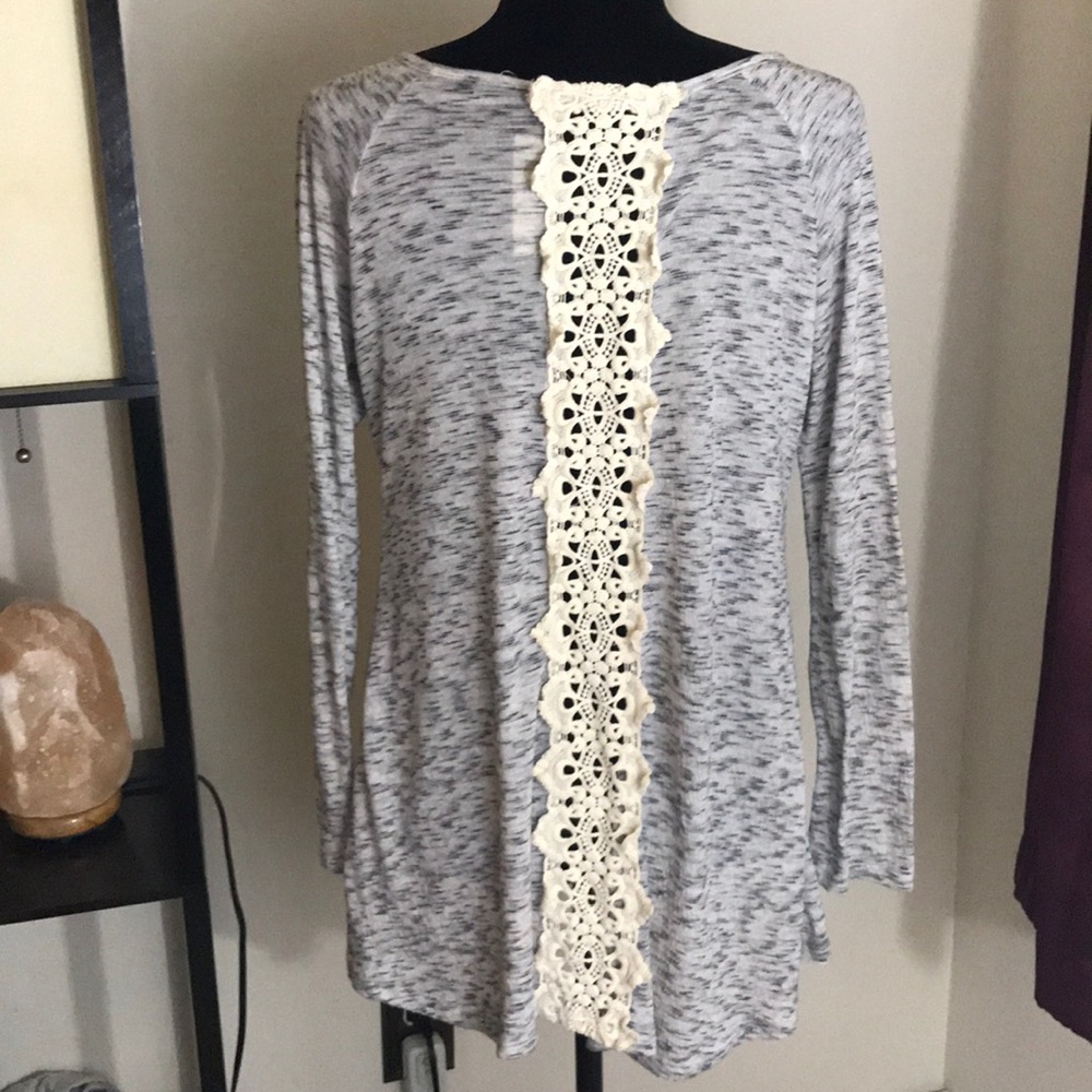 Boho Lace Back Top